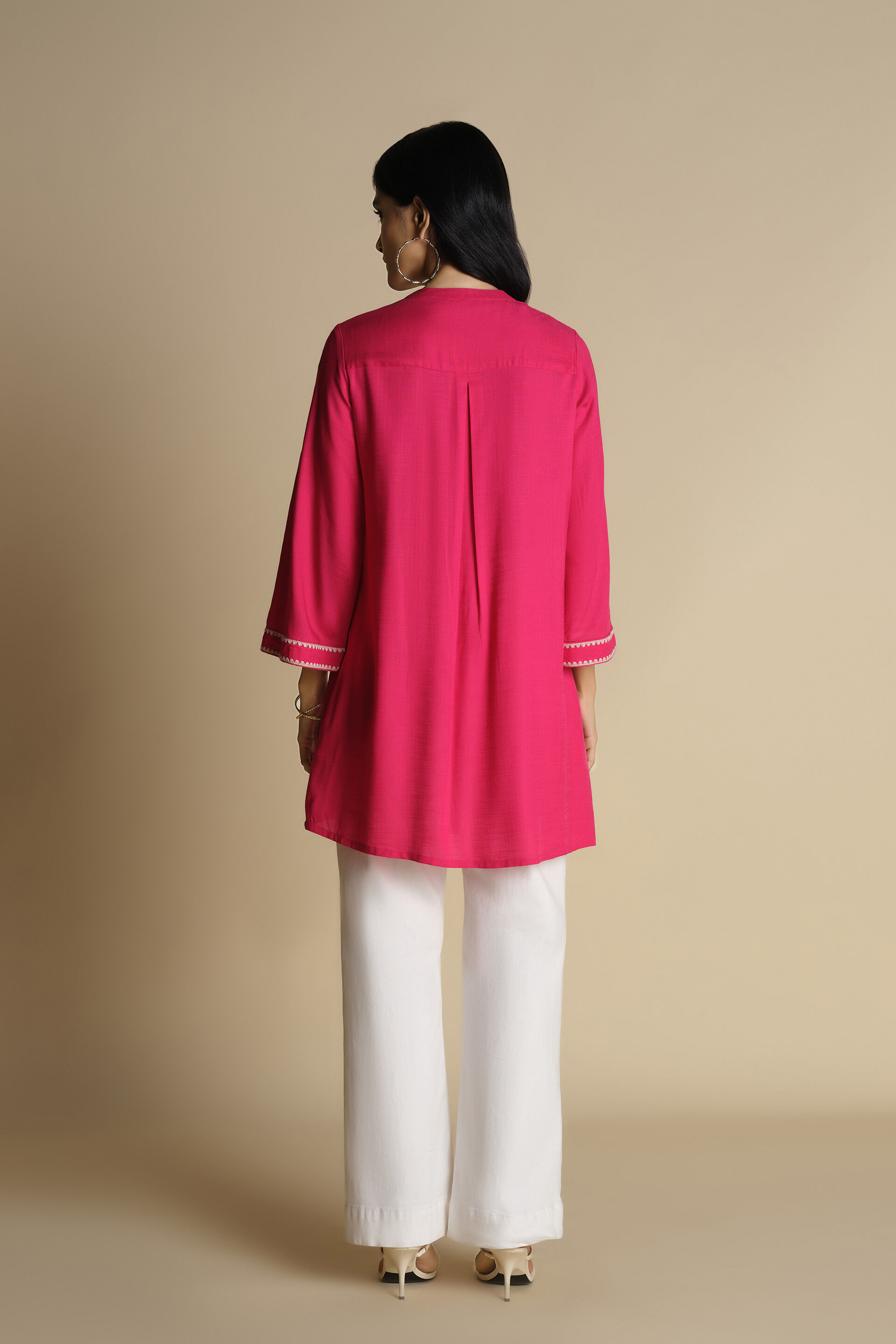 Rush Pink  Top, Hot Pink, image 5